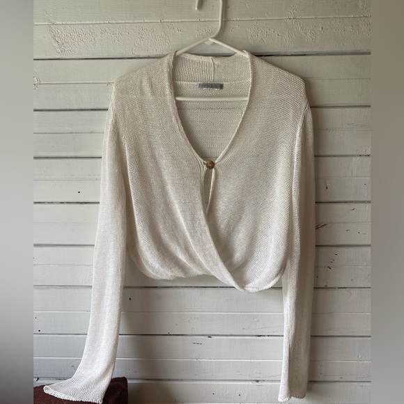 Sarah Pacini Italy pret a porter light knit sweater - Picture 2 of 4